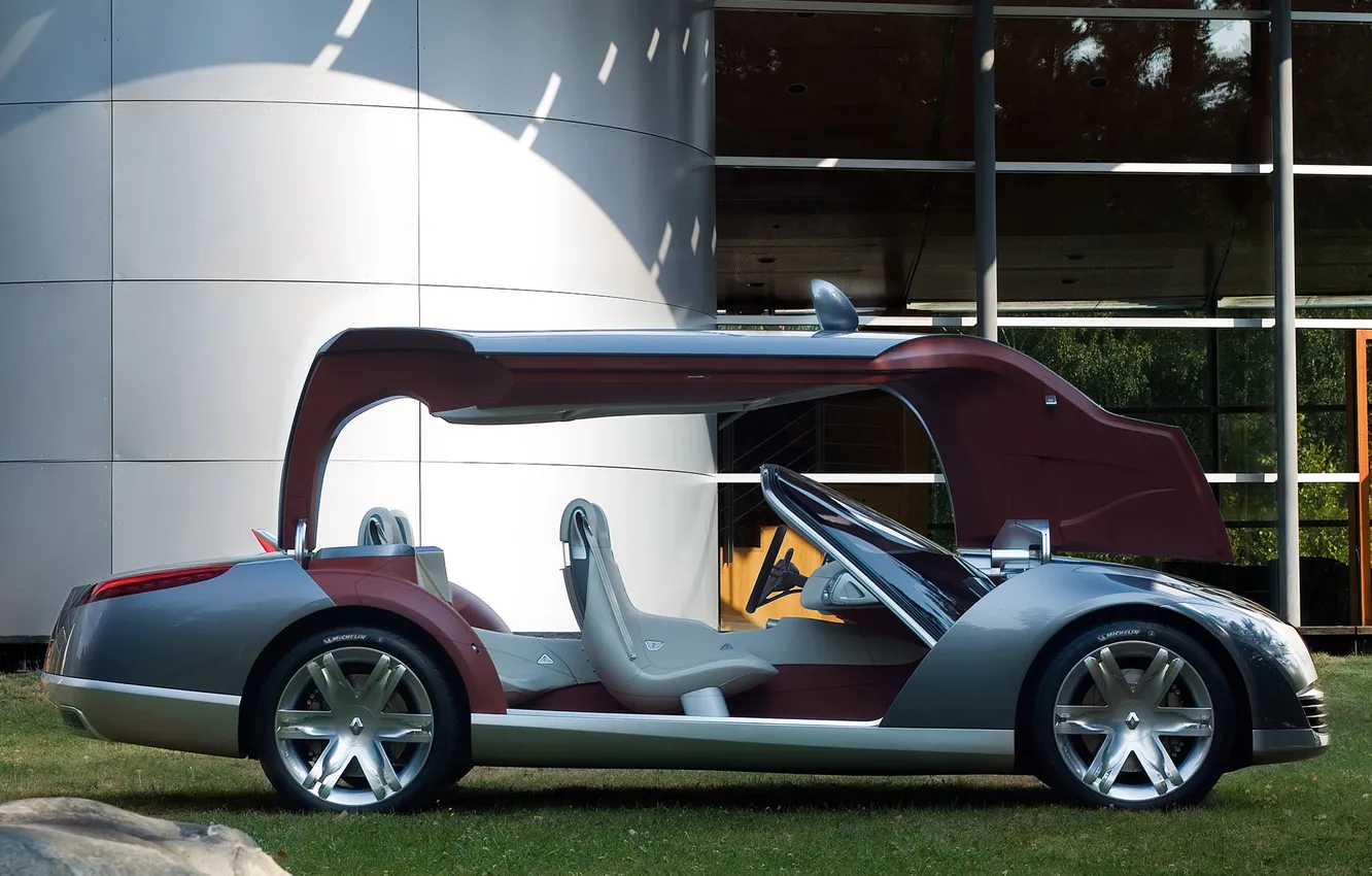 Фото обои Concept, 2006, Renault, концепт-кар, единственный экземпляр, the only instance, Renault Nepta Concept, Nepta