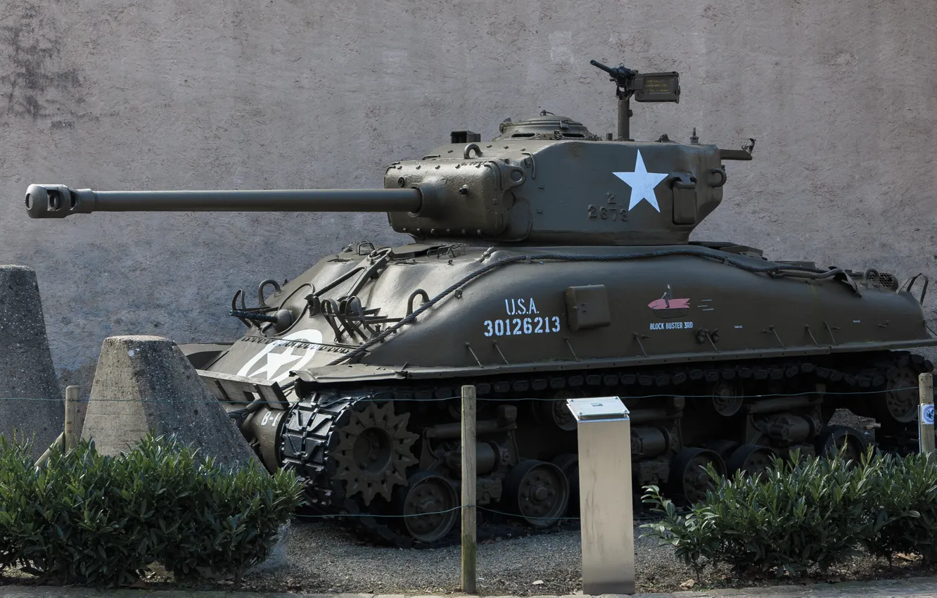 Фото обои войны, американский, средний танк, Sherman, периода, основной, Второй мировой