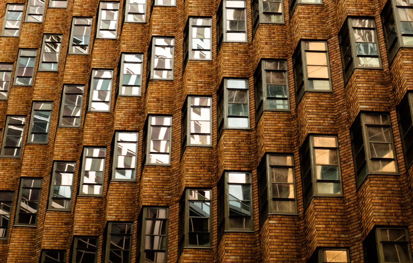 Фото обои windows, bricks, Australia, Sydney, building