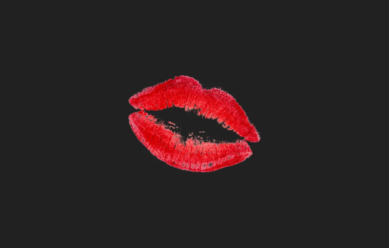Фото обои lips, red lips, Lucky Lips