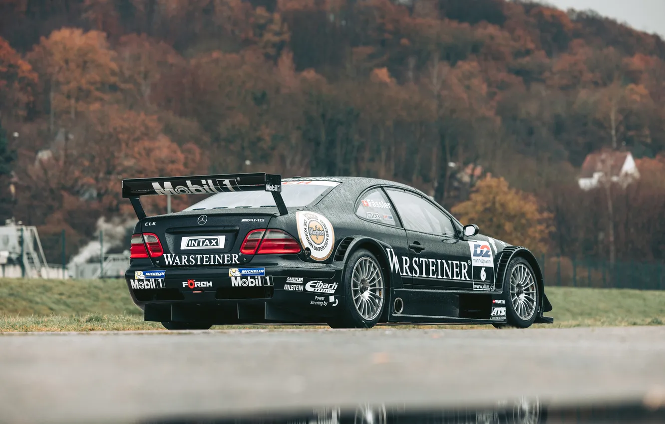 Фото обои Mercedes-Benz, Mercedes, 2000, CLK-Class, Mercedes-Benz CLK DTM, C208