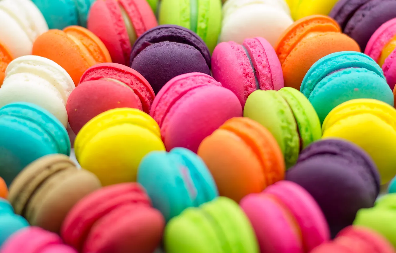 Фото обои colorful, десерт, пирожные, сладкое, sweet, dessert, macaroon, french