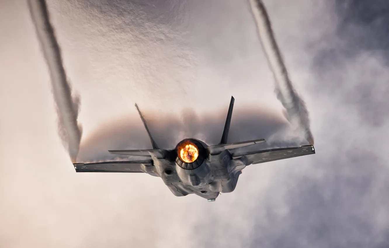 Фото обои aircraft, Fighter, F35, Fighter aircraft
