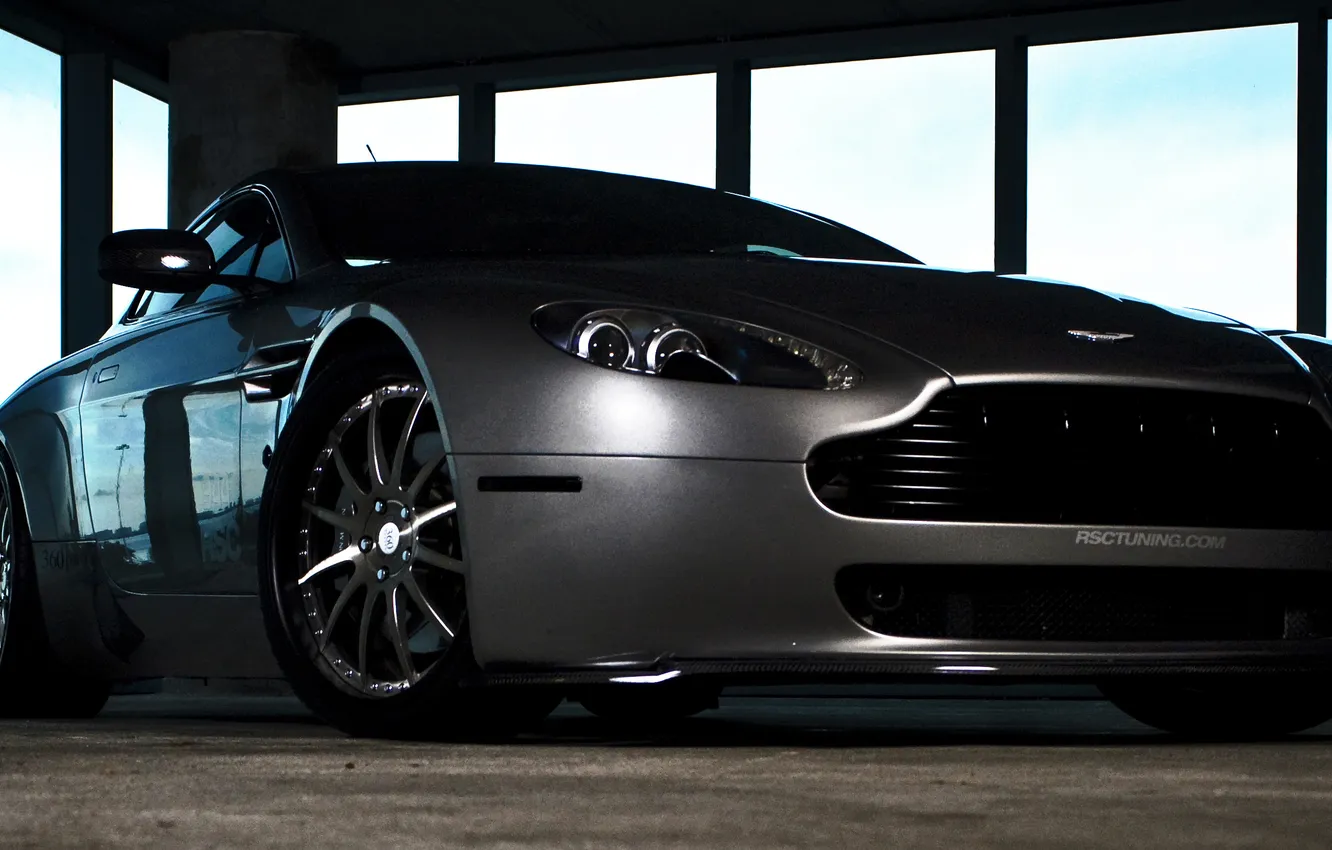 Фото обои Aston Martin, V8 Vantage, 360forged