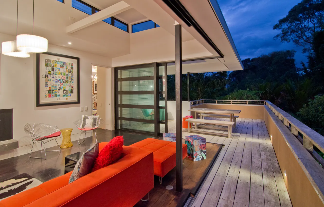 Фото обои дизайн, дом, стиль, вилла, интерьер, балкон, терраса