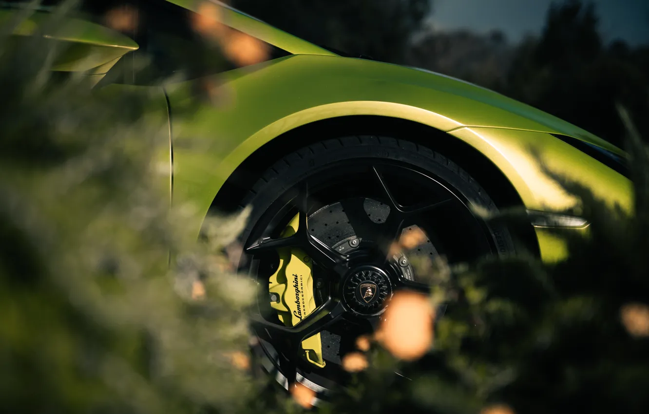 Фото обои Lamborghini, close-up, Huracan, Lamborghini Huracan Tecnica