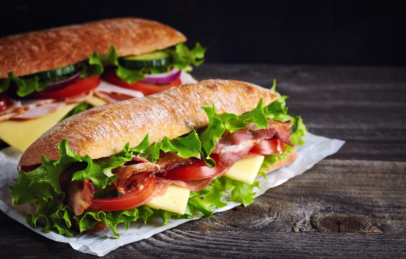 Фото обои food, bread, sandwiches