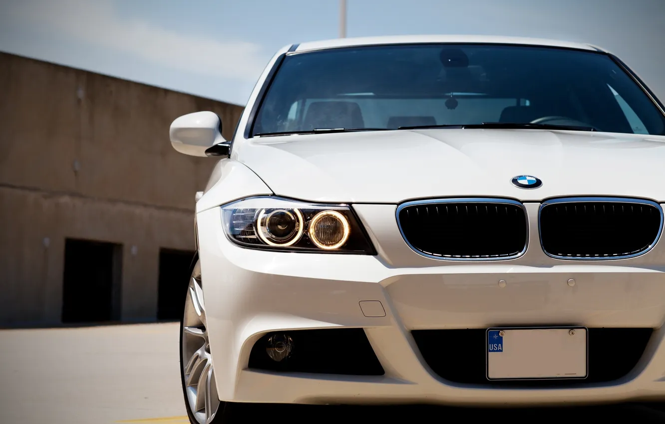 Фото обои бмв, white, cars, auto, wallpapers, bmw m3, обои авто, wallpapers auto