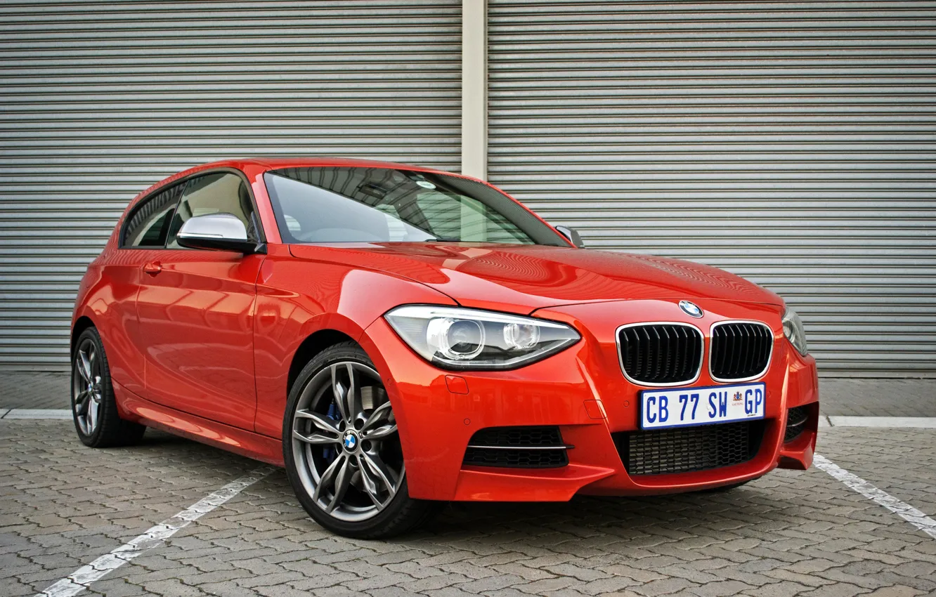 Фото обои BMW, red, M135i