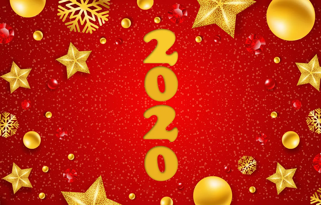Фото обои снежинки, стразы, Новый год, New Year, декор, 2020