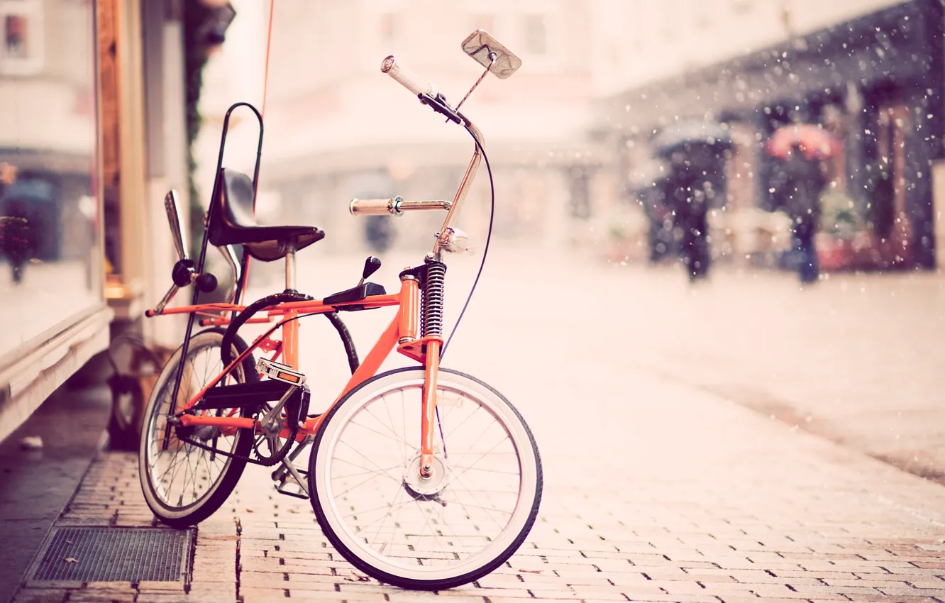 Фото обои велосипед, улица, детский, photo, Besim Mazhiqi