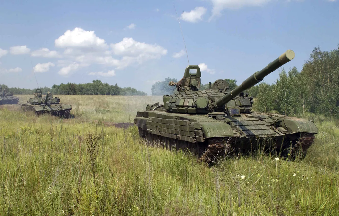Фото обои танк, Россия, военная техника, ОБТ, Т-72 Б