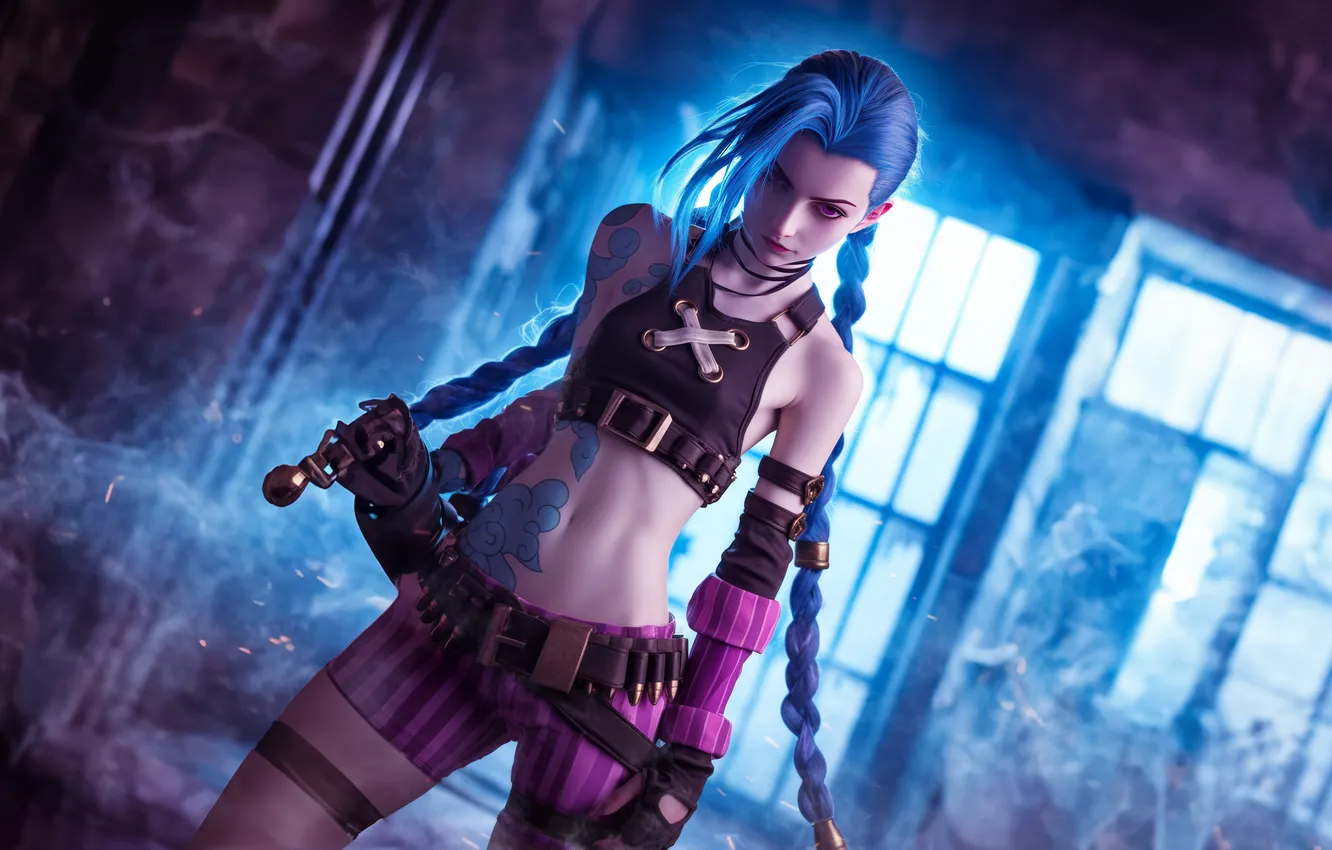 Фото обои reckless, jinx, riotous