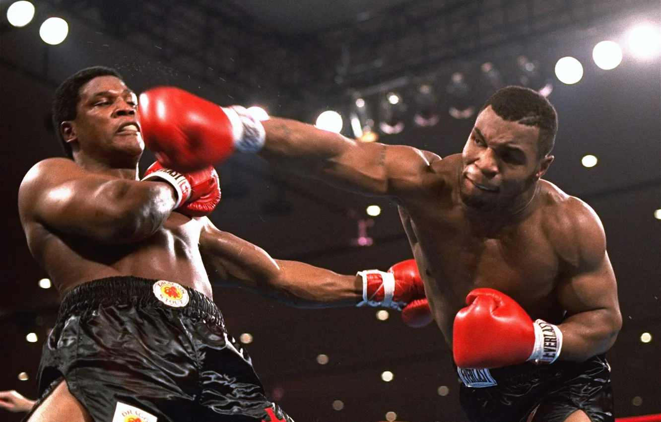 Фото обои Mike Tyson, Boxing, Trevor Berbick