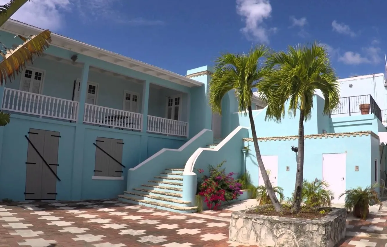 Фото обои вилла, архитектура, колониальный стиль, US Virgin Islands, St. Croix