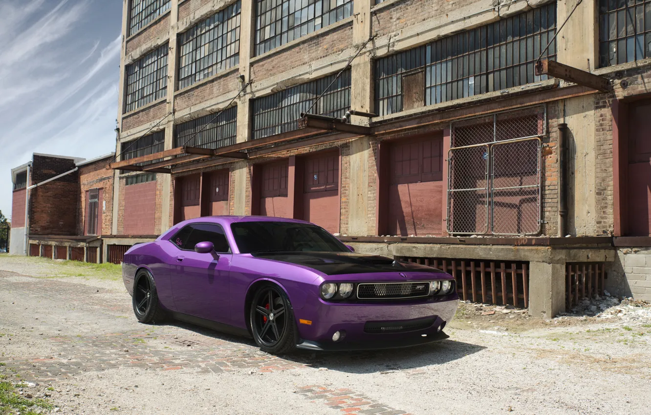 Фото обои Dodge, SRT8, Challenger, Supercharged, Factory