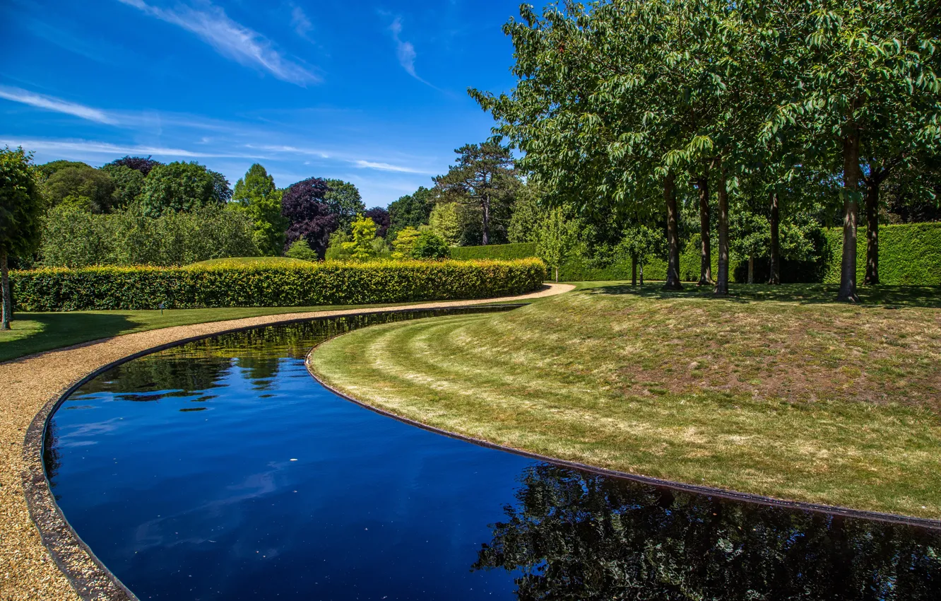 Фото обои парк, фото, England, Parks, Ascott House Gardens Buckinghamshire