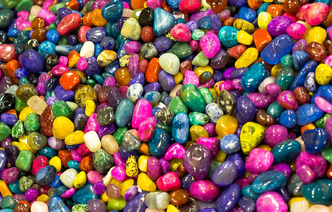 Фото обои фон, цвет, маленькие, камушки