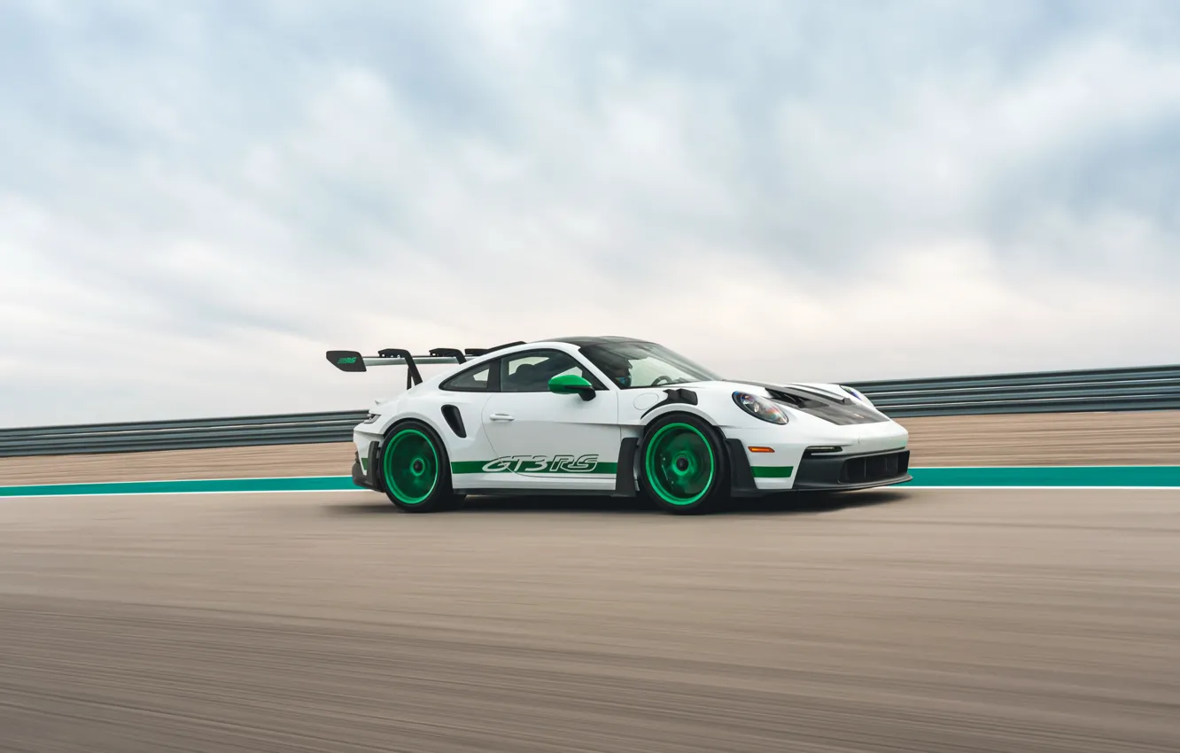 Фото обои 911, Porsche, speed, Porsche 911 GT3 RS, Tribute to Carrera RS