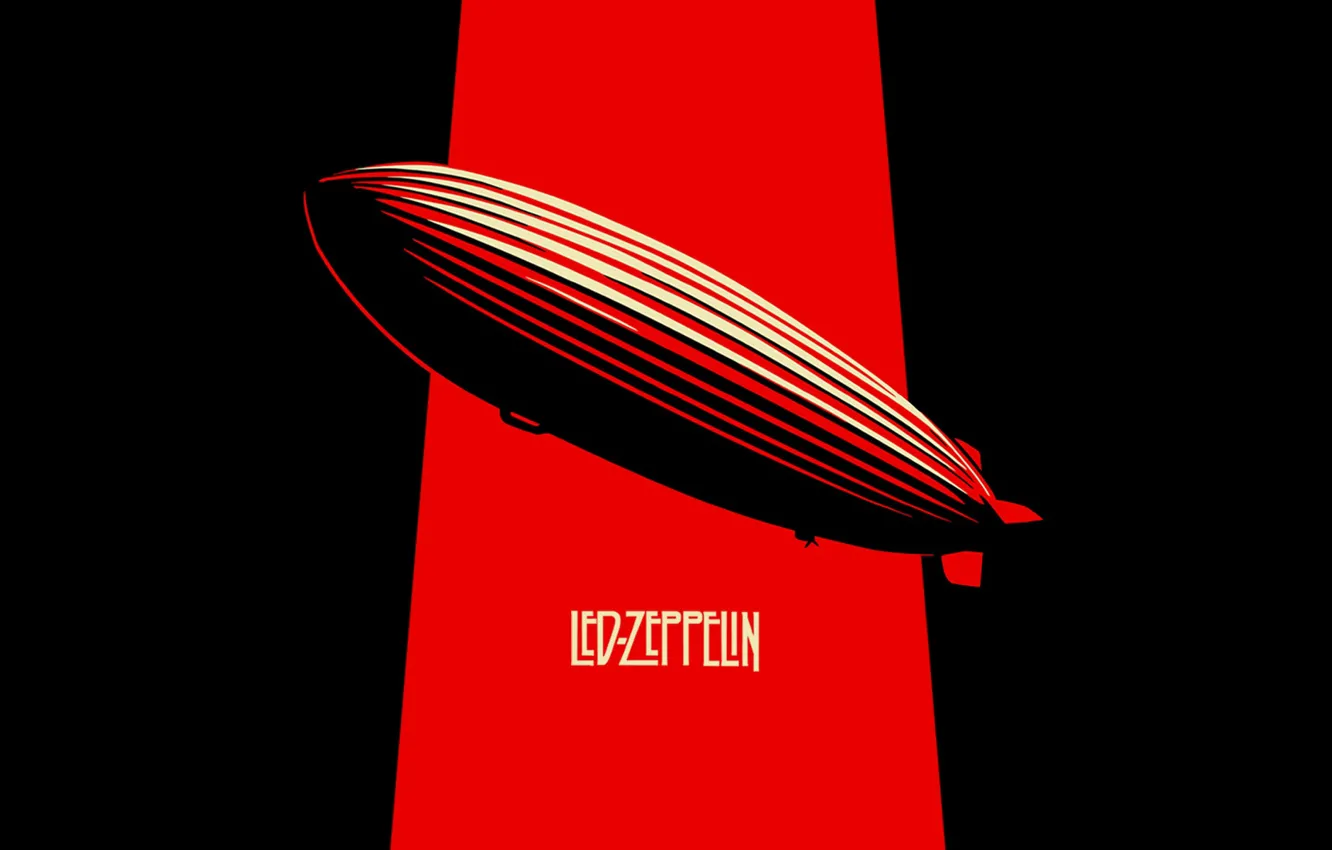 Фото обои дирижабль, рок-группа, Led Zeppelin, британская, Железный Цепелллин
