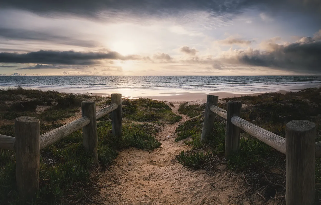 Фото обои море, пляж, берег