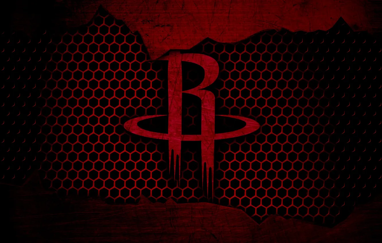 Фото обои wallpaper, sport, logo, basketball, NBA, Houston Rockets