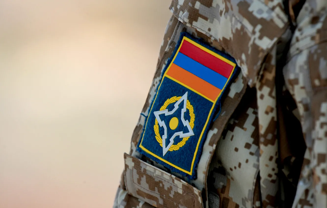 Фото обои солдат, боец, учения, Армения, ОДКБ