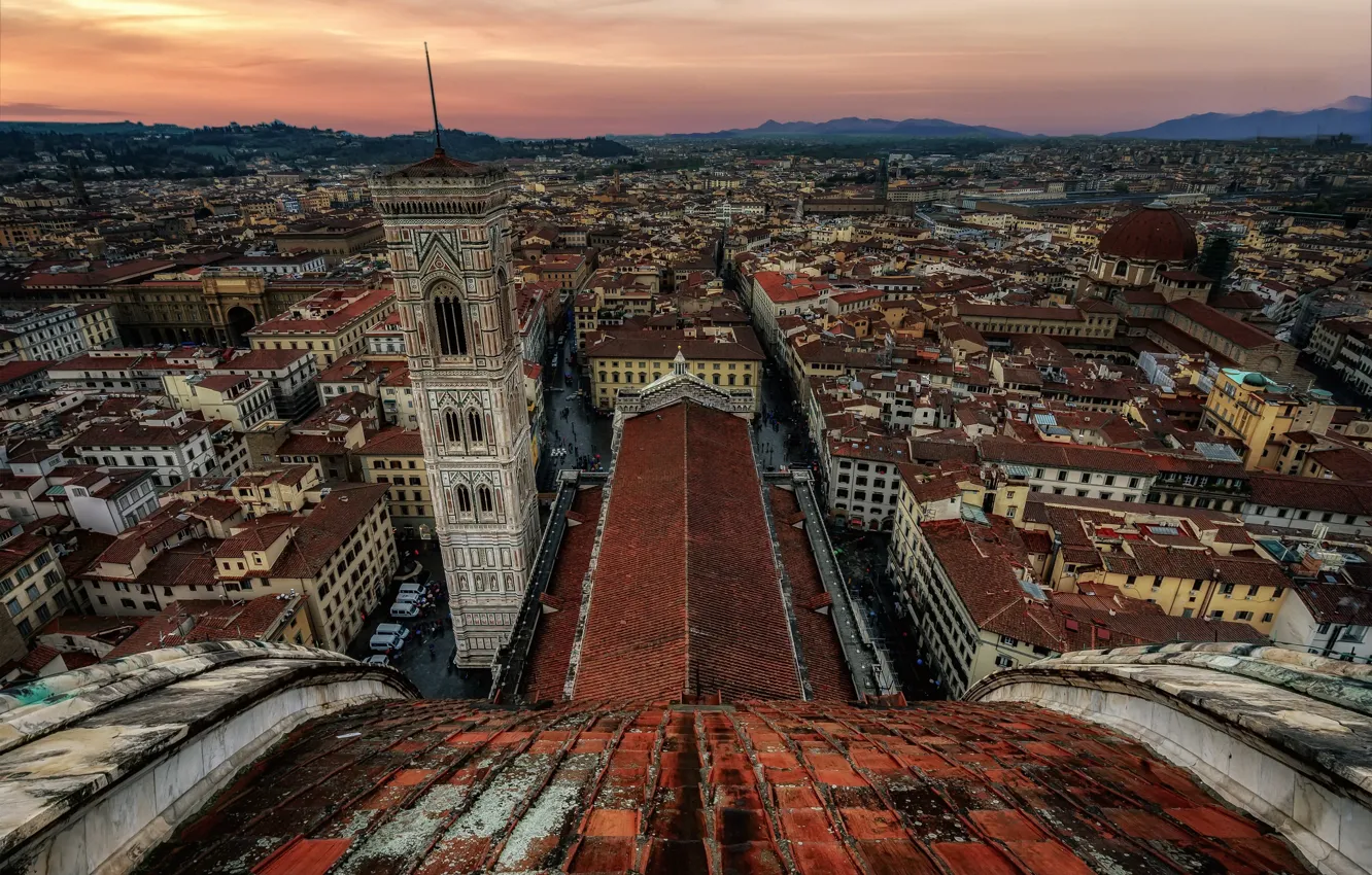 Фото обои Florence, Tuscany, Santo Spirito