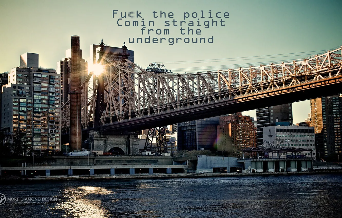 Фото обои life, New York, evening, street