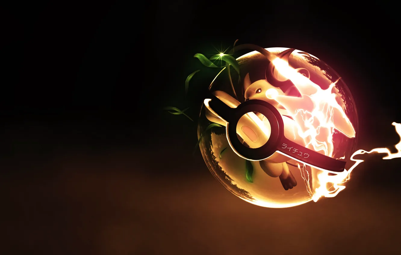 Фото обои kawaii, light, game, fighter, yellow, lightning, evolution, anime