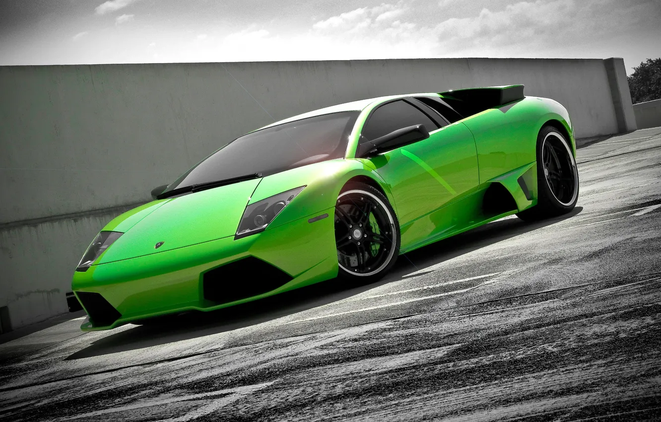 Фото обои тачки, lamborghini, cars, murcielago, auto wallpapers, авто обои