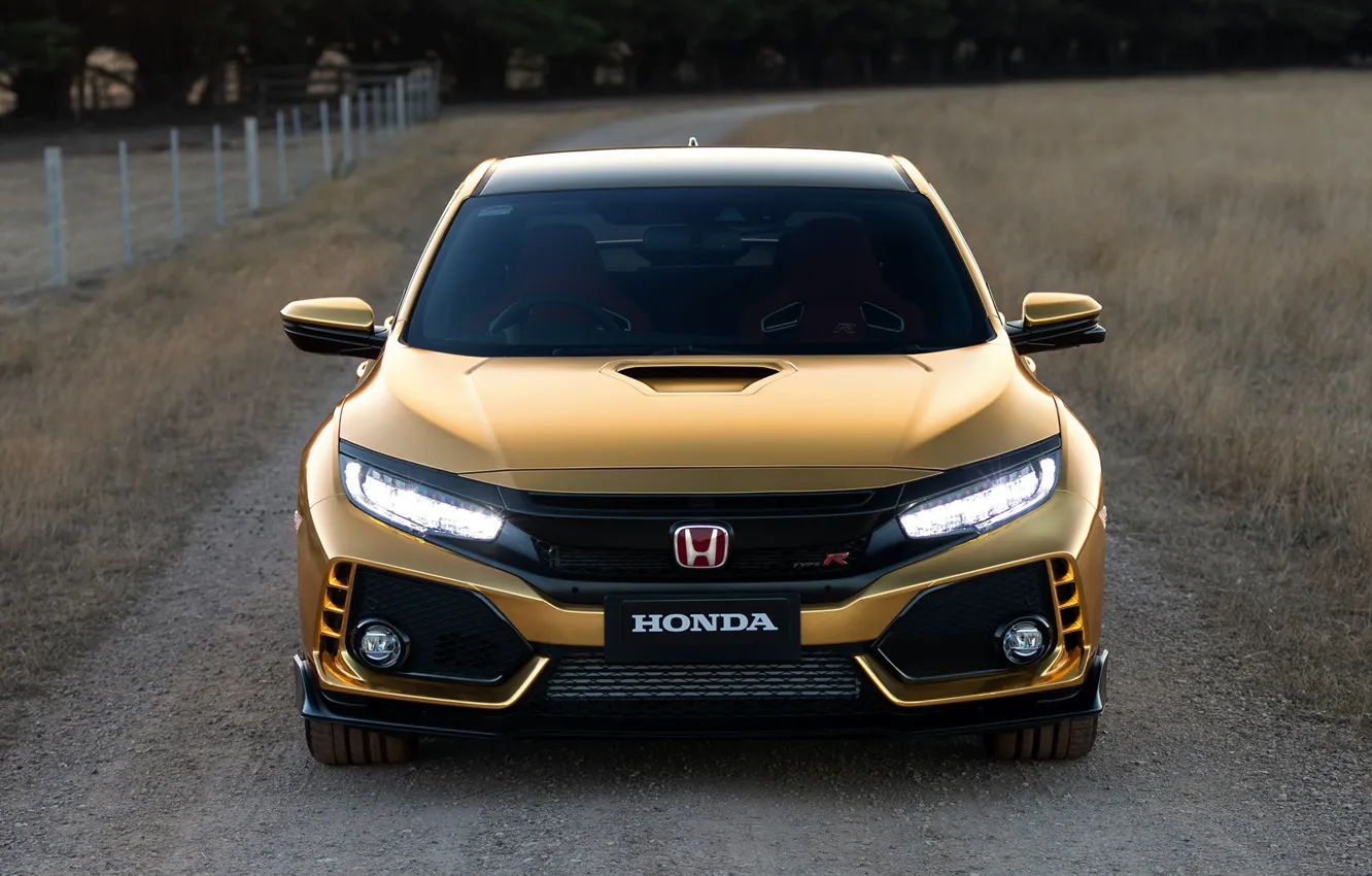Фото обои Honda, Civic, Type R, 2019, 50 Years in Australia