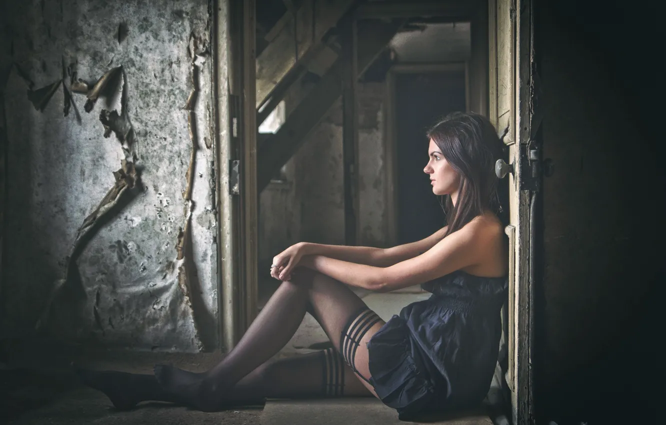 Фото обои чулки, ножки, Helen