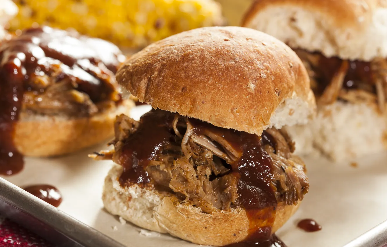 Фото обои bread, meat, appetizers