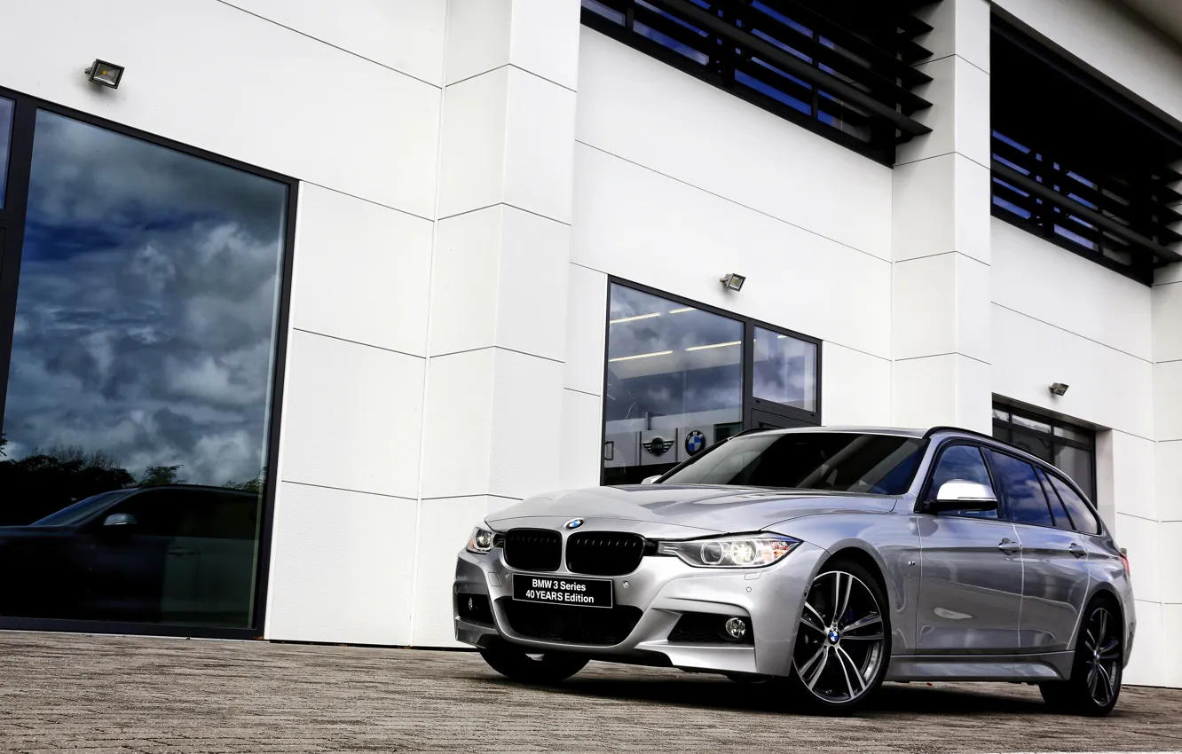 Фото обои бмв, BMW, универсал, Touring, F31, 330d, 2015, 40 YEARS Edition