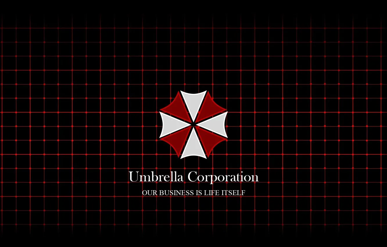 Фото обои red, logo, game, cross, Resident Evil, Umbrella, book, evil