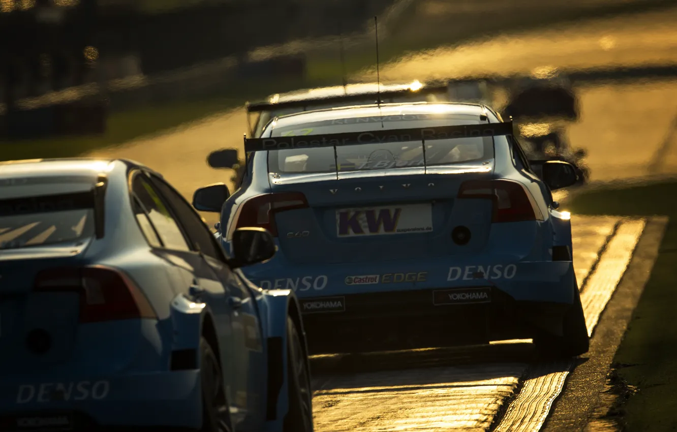 Фото обои Volvo, Седан, Shanghai International Circuit, Touring, S60, WTCC, World Touring Car Championship, TC1