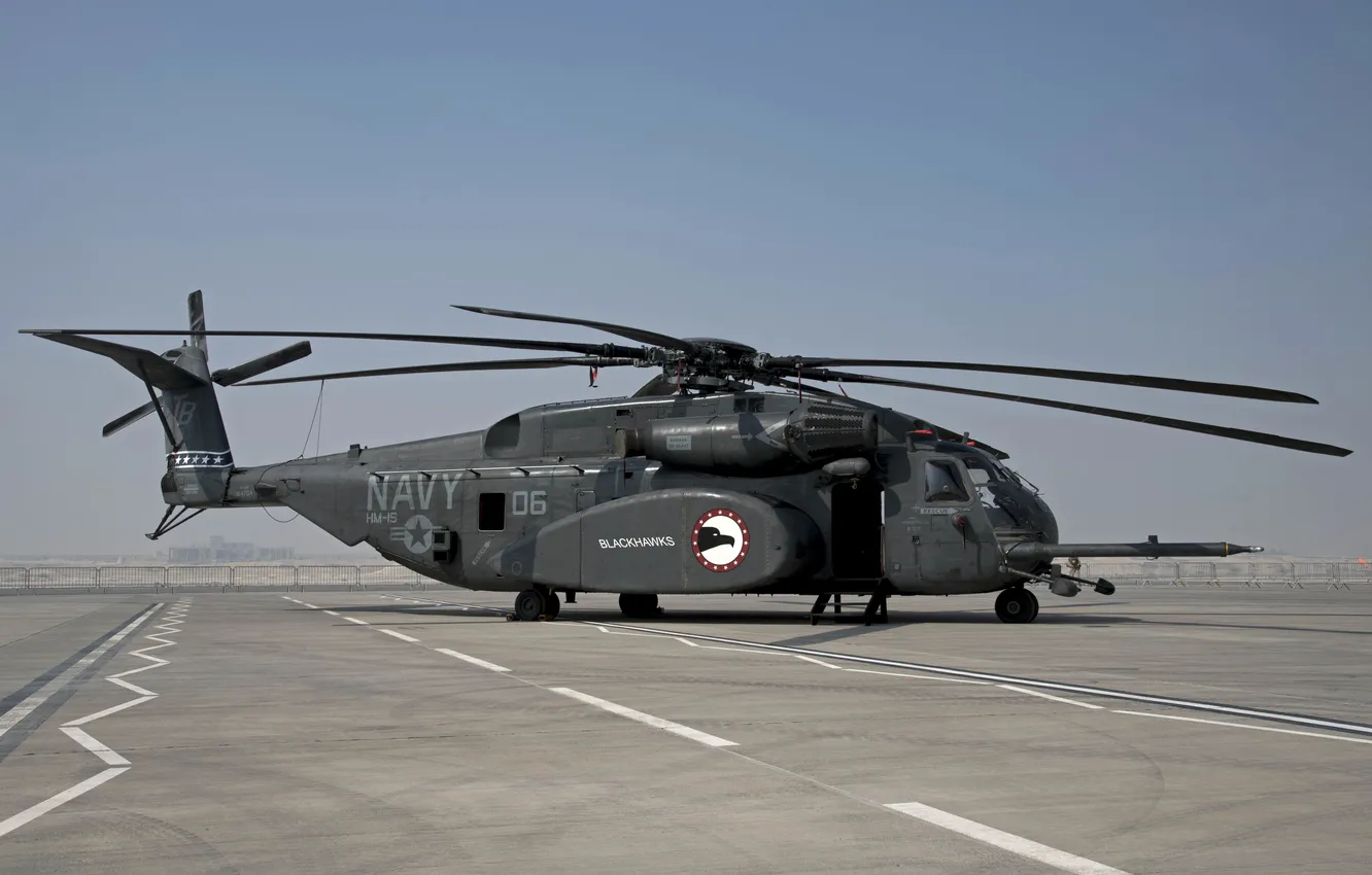 Фото обои вертолёт, Sikorsky, Sea Dragon, MH-53M