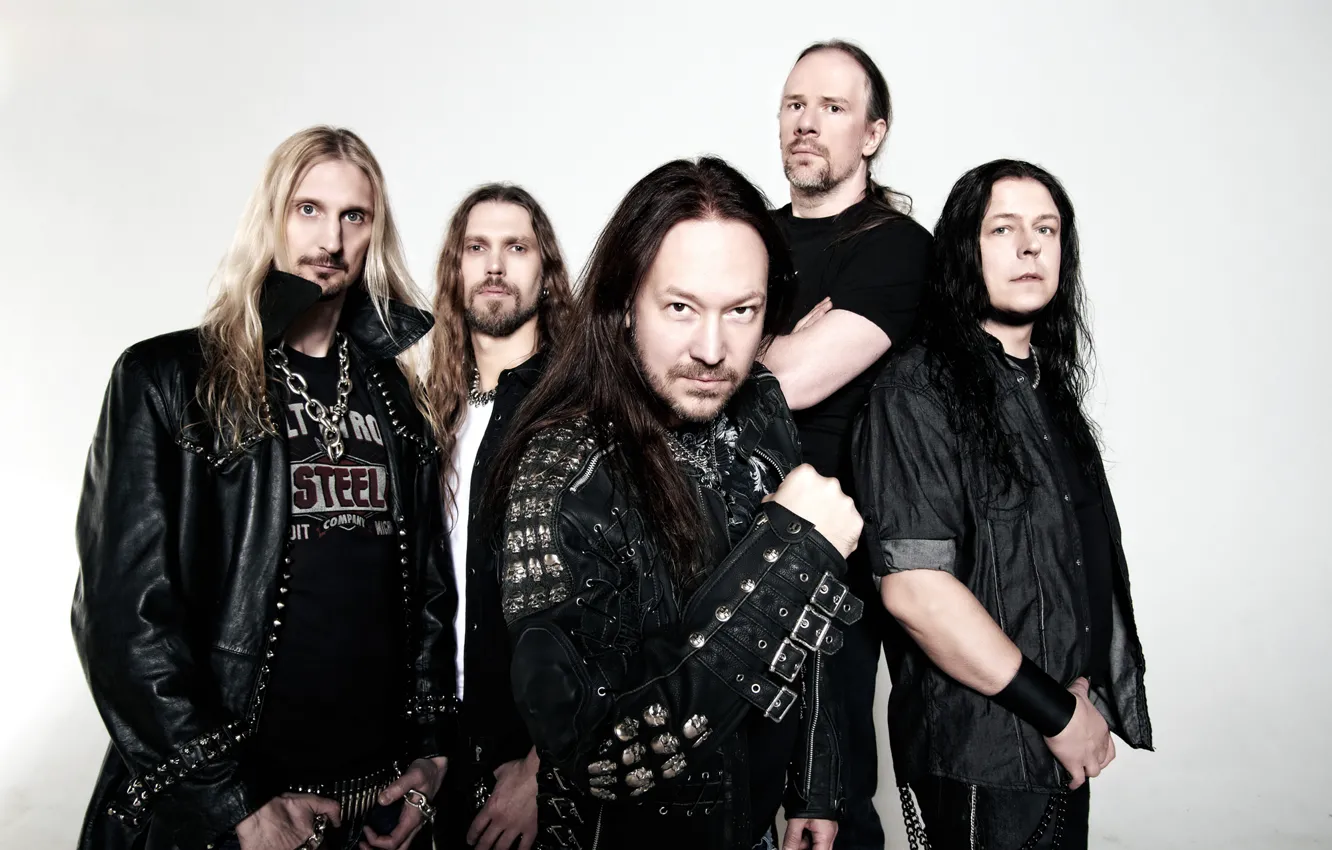 Фото обои хеви-метал, пауэр-метал, HammerFall, Joacim Cans, Oscar Dronjak, Fredrik Larsson, Pontus Norgren, Anders Johansson