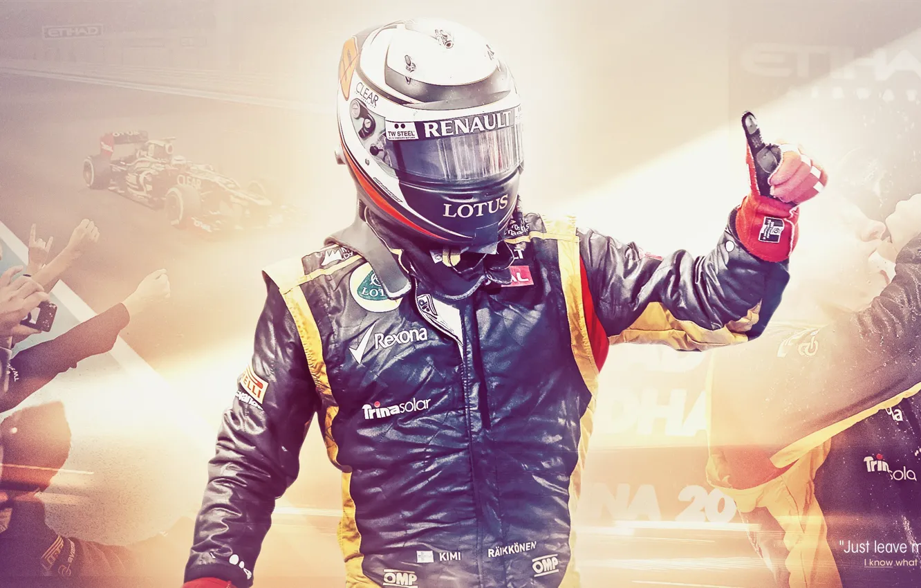 Фото обои Abu Dhabi, Kimi Raikkonen, автогонщик, Кими Райкконен