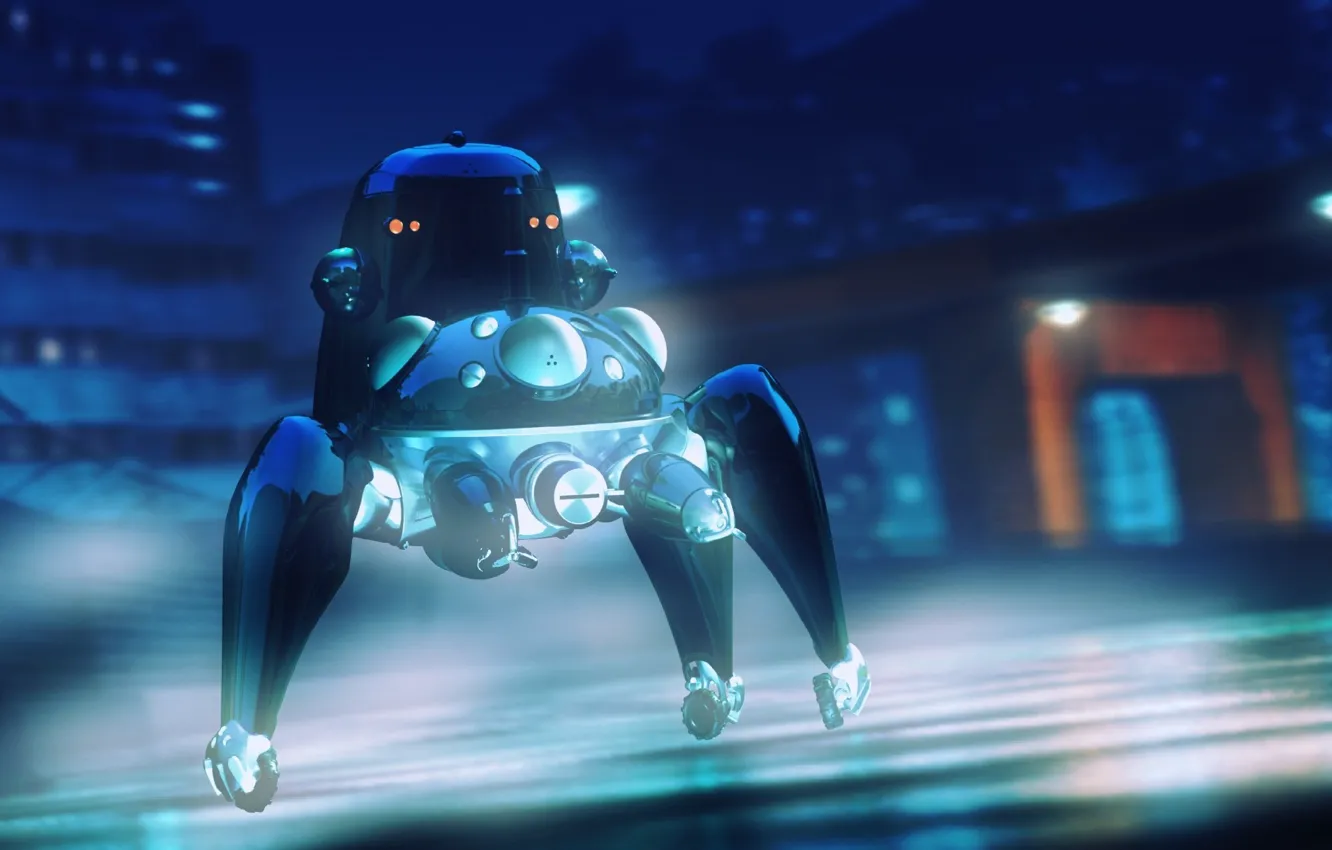 Фото обои робот, Ghost in the Shell, Татикома