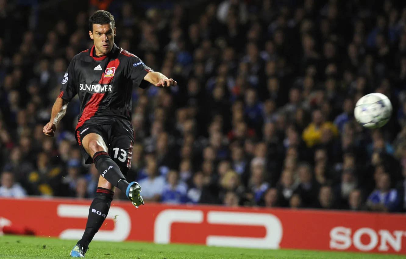 Фото обои Chelsea, Champions, michael ballack, Chelsea FC