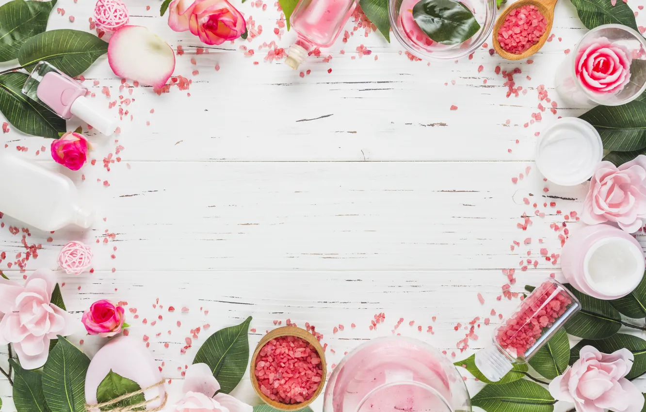 Фото обои цветы, рамка, colorful, pink, flowers, frame, floral