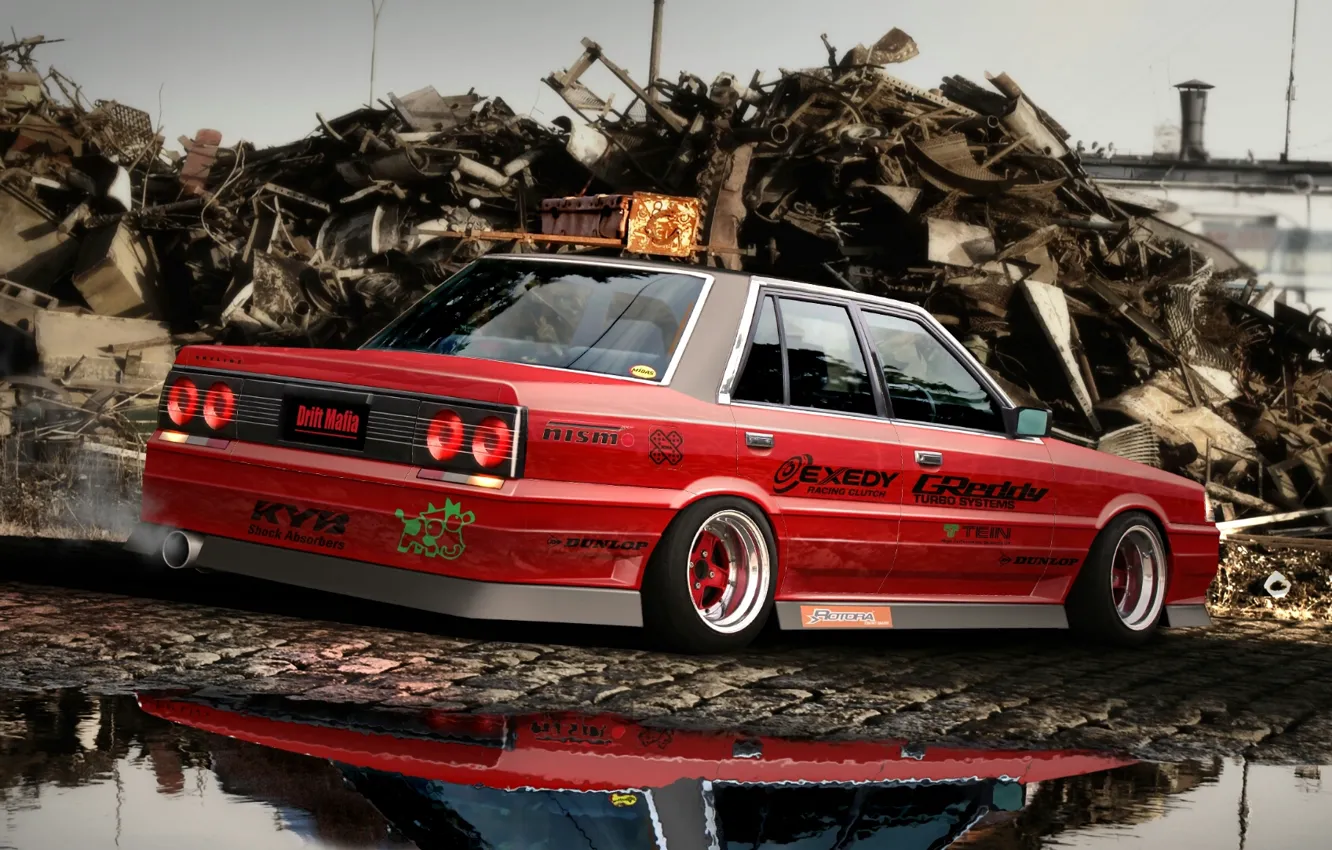 Фото обои Nissan, skyline, R31