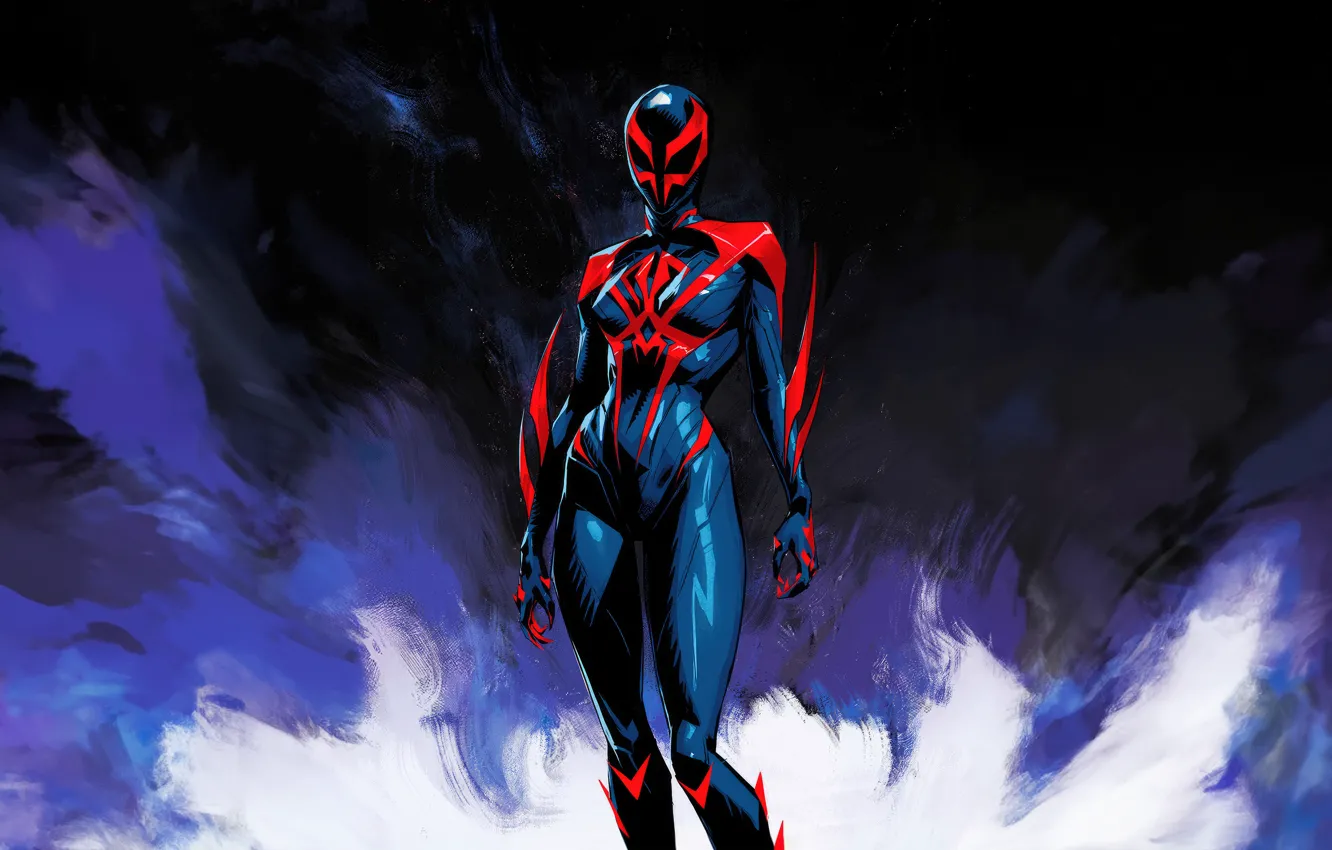 Фото обои фигура, figure, супер герой, Женщина-паук, super hero, 2099, Spider Woman