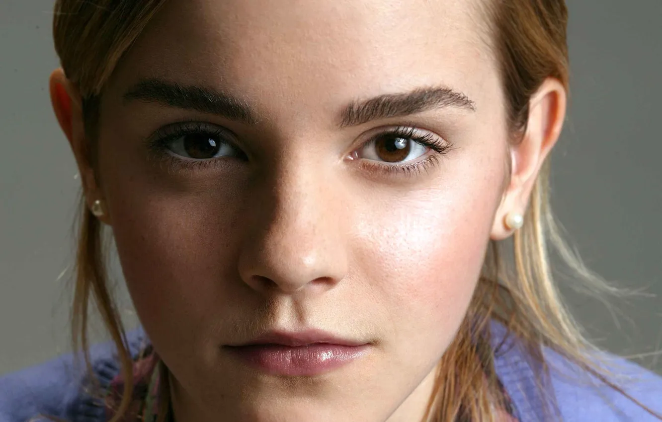 Фото обои взгляд, девушка, актриса, Эмма Уотсон, Emma Watson