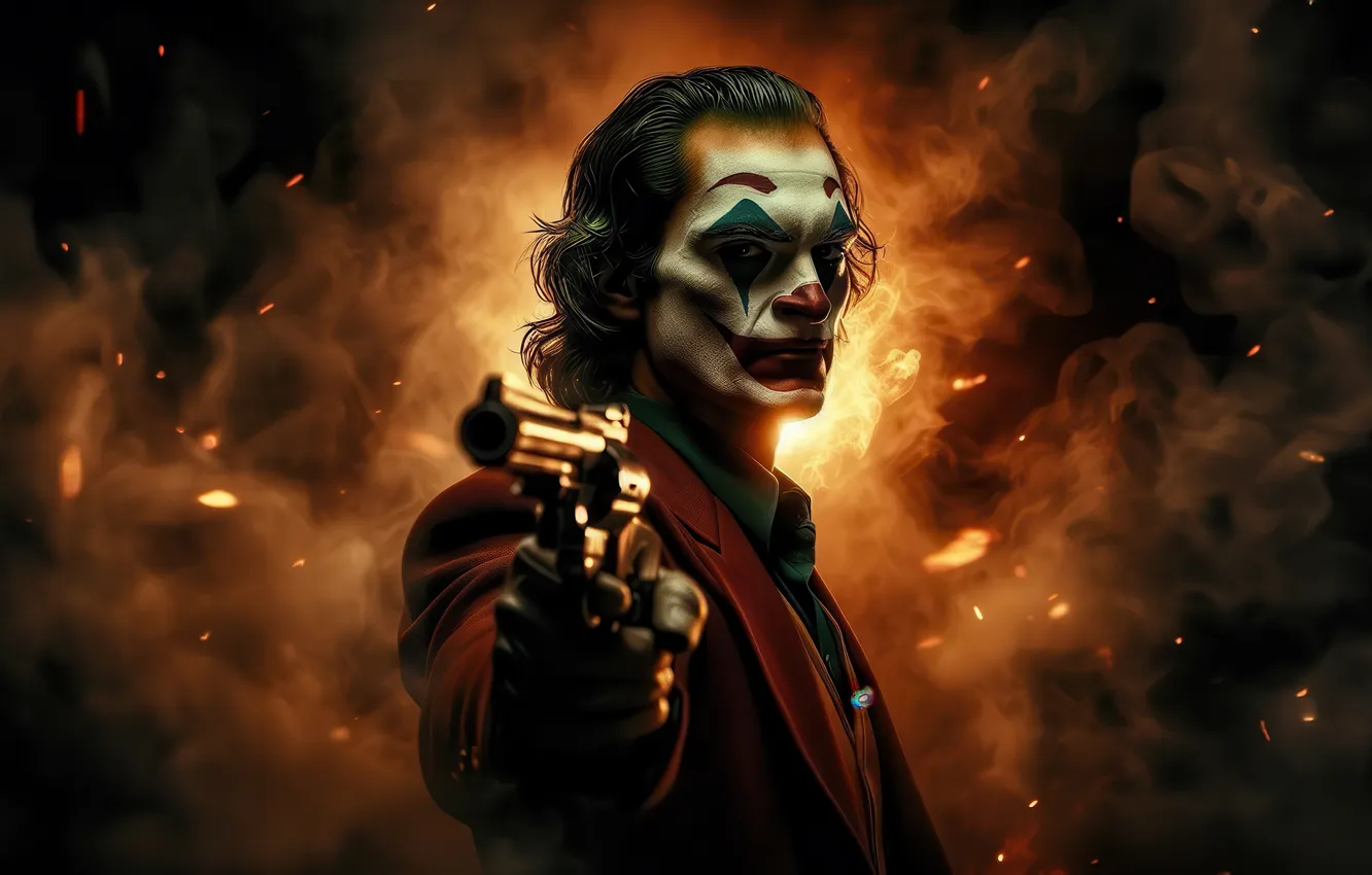 Фото обои joker, personified, insanity