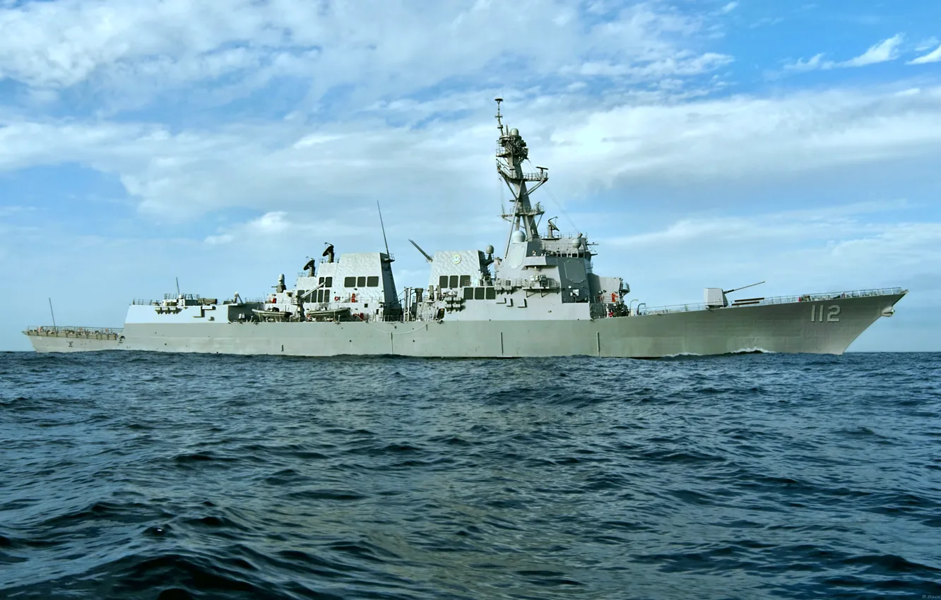 Фото обои эсминец, USS Michael Murphy, DDG-112