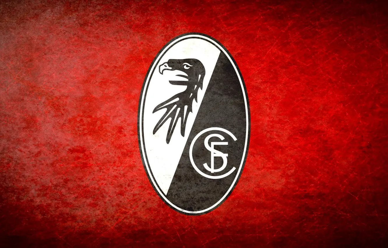 Фото обои wallpaper, sport, logo, football, Freiburg FC