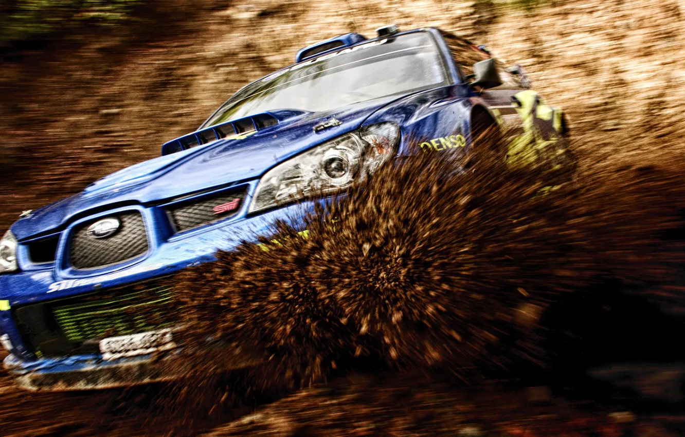 Фото обои Subaru, Impreza, ралли, WRC, субару, импреза, 2013